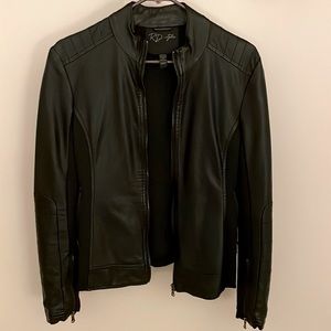 Faux leather jacket from stitch fix